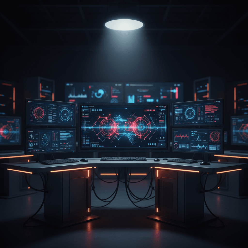 ThreatShield_Ai threat detection dashboard